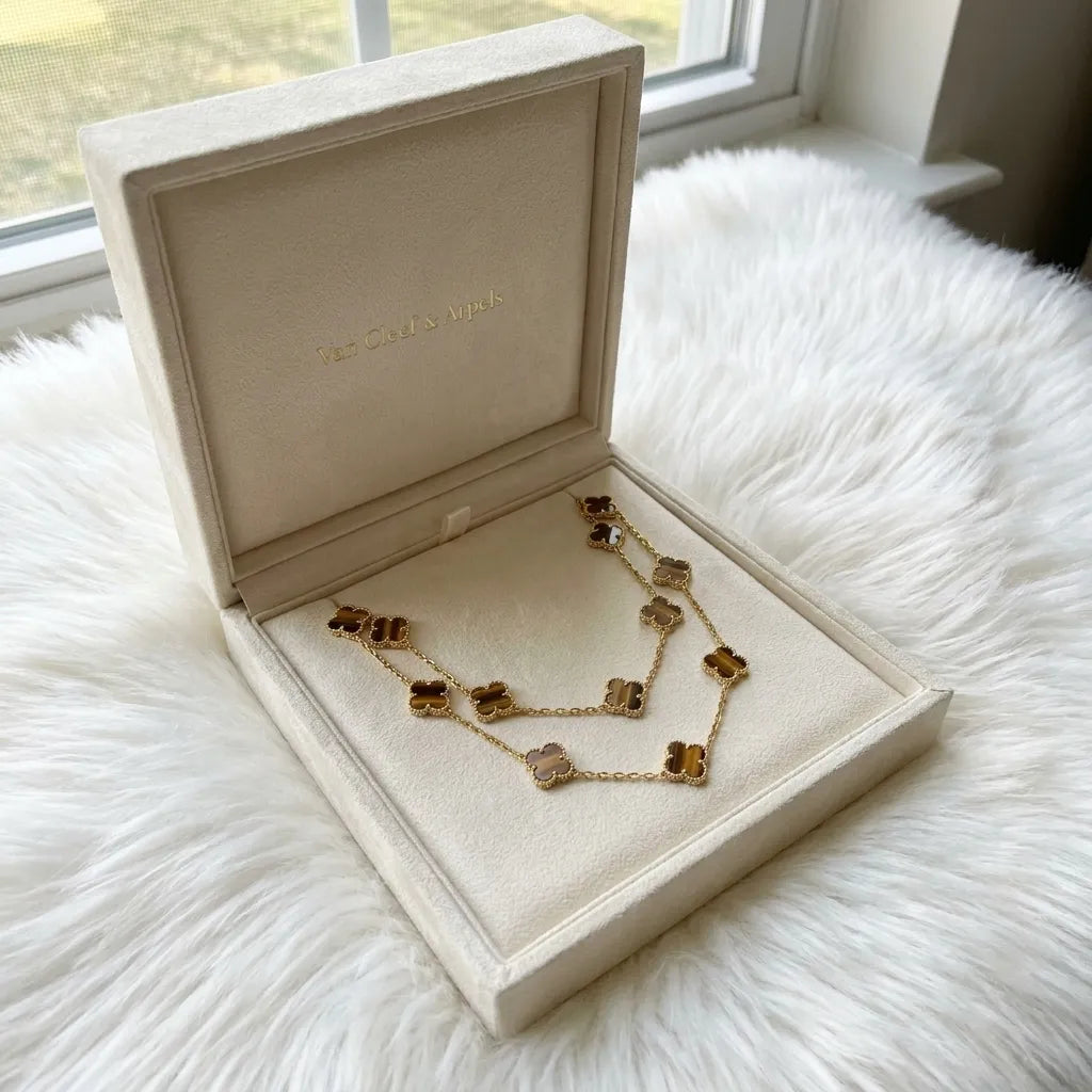 Alhambra Heritage Clover Station Necklace