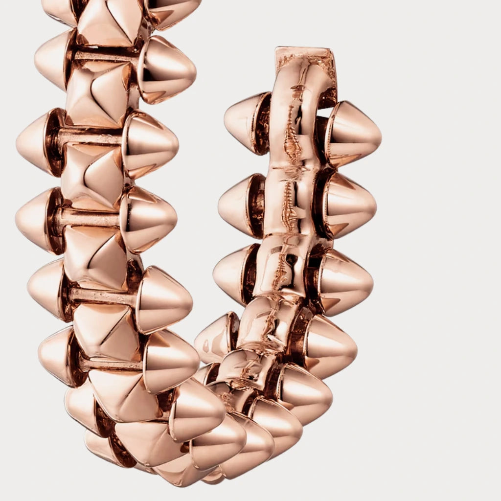 Clash De Pyramid Hoop Earrings
