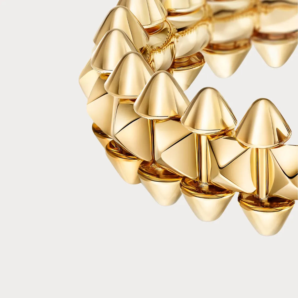 Clash Double Stud Band Ring