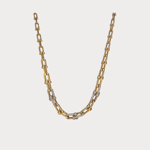 HardWear Gold Station Link Necklace