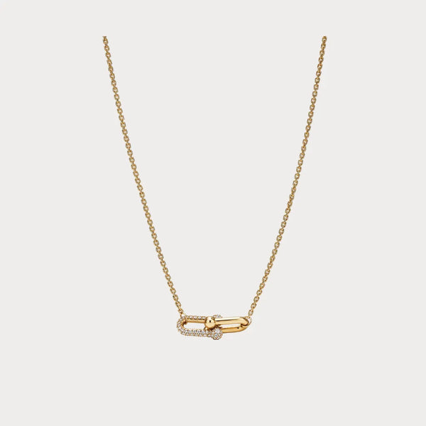 HardWear Pavé Link Pendant Necklace