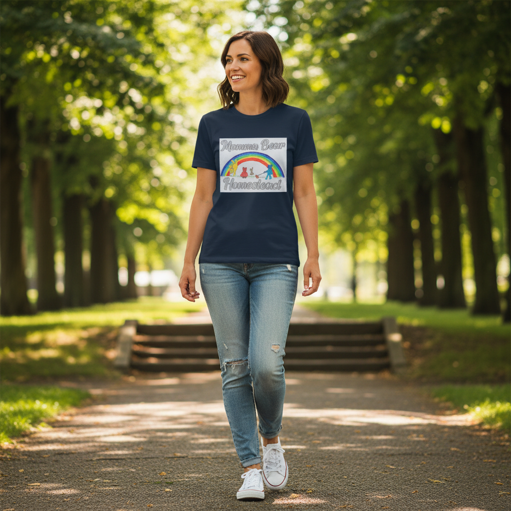 4th & Zuri - Mamma Bear Homestead T-Shirt – Unisex – Navy Blue