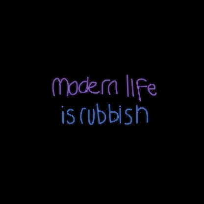 4th & Zuri - Modern Life Is Rubbish T-Shirt – Unisex – Black