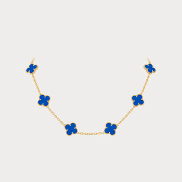 Alhambra Azure Clover Link Necklace