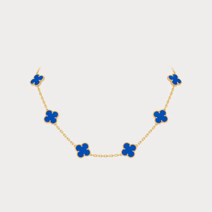 Alhambra Azure Clover Link Necklace