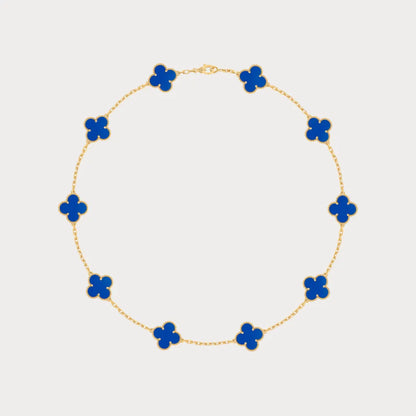Alhambra Azure Clover Link Necklace