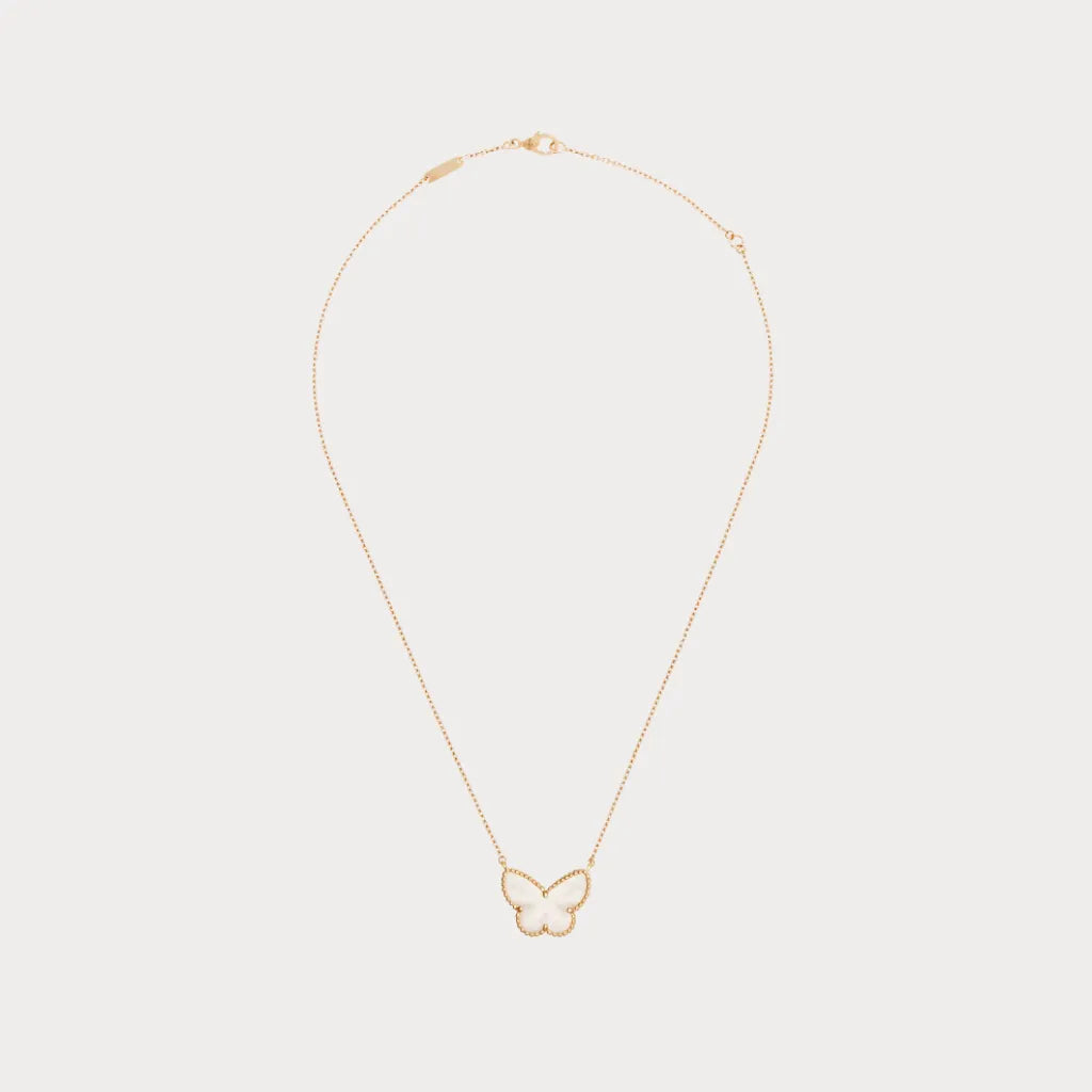 Alhambra Butterfly Charm Necklace