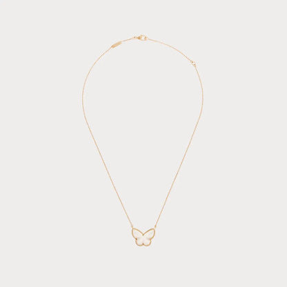 Alhambra Butterfly Charm Necklace
