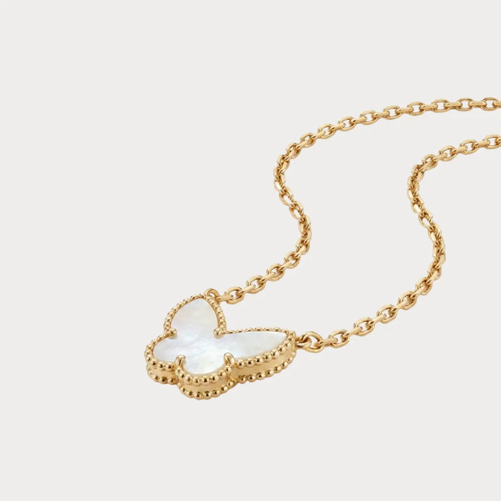 Alhambra Butterfly Charm Necklace