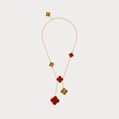 Alhambra Cascade Clover Necklace