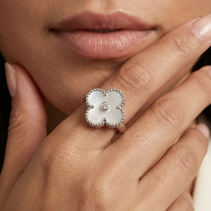 Alhambra Clover Center Accent Ring