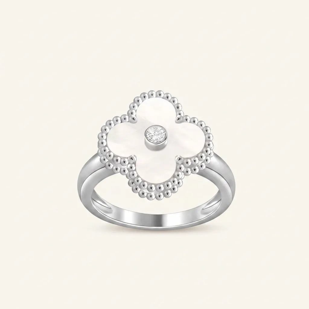Alhambra Clover Center Accent Ring