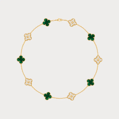 Alhambra Clover Charm Link Necklace