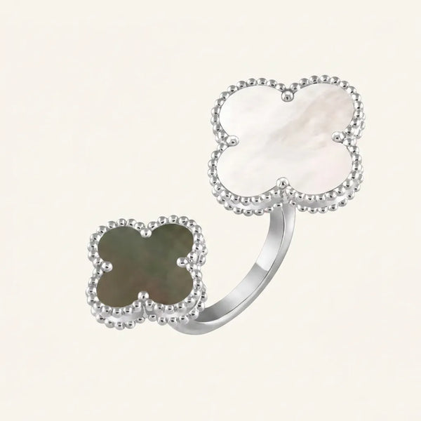Alhambra Clover Double Motif Open Ring