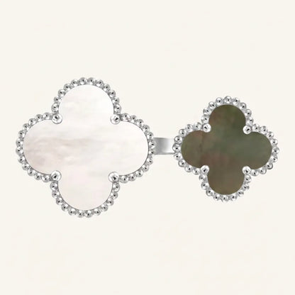 Alhambra Clover Double Motif Open Ring