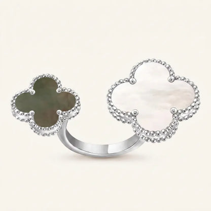Alhambra Clover Double Motif Open Ring
