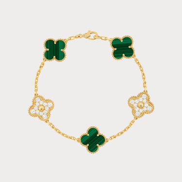 Alhambra Clover Floral Bracelet