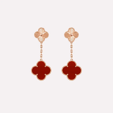 Alhambra Clover Link Drop Earrings
