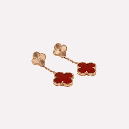 Alhambra Clover Link Drop Earrings