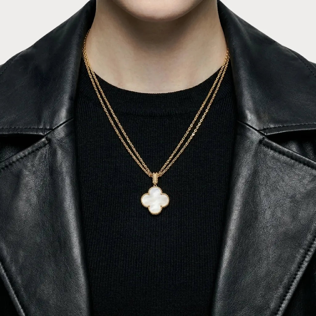 Alhambra Clover Pendant Layered Necklace