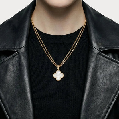 Alhambra Clover Pendant Layered Necklace