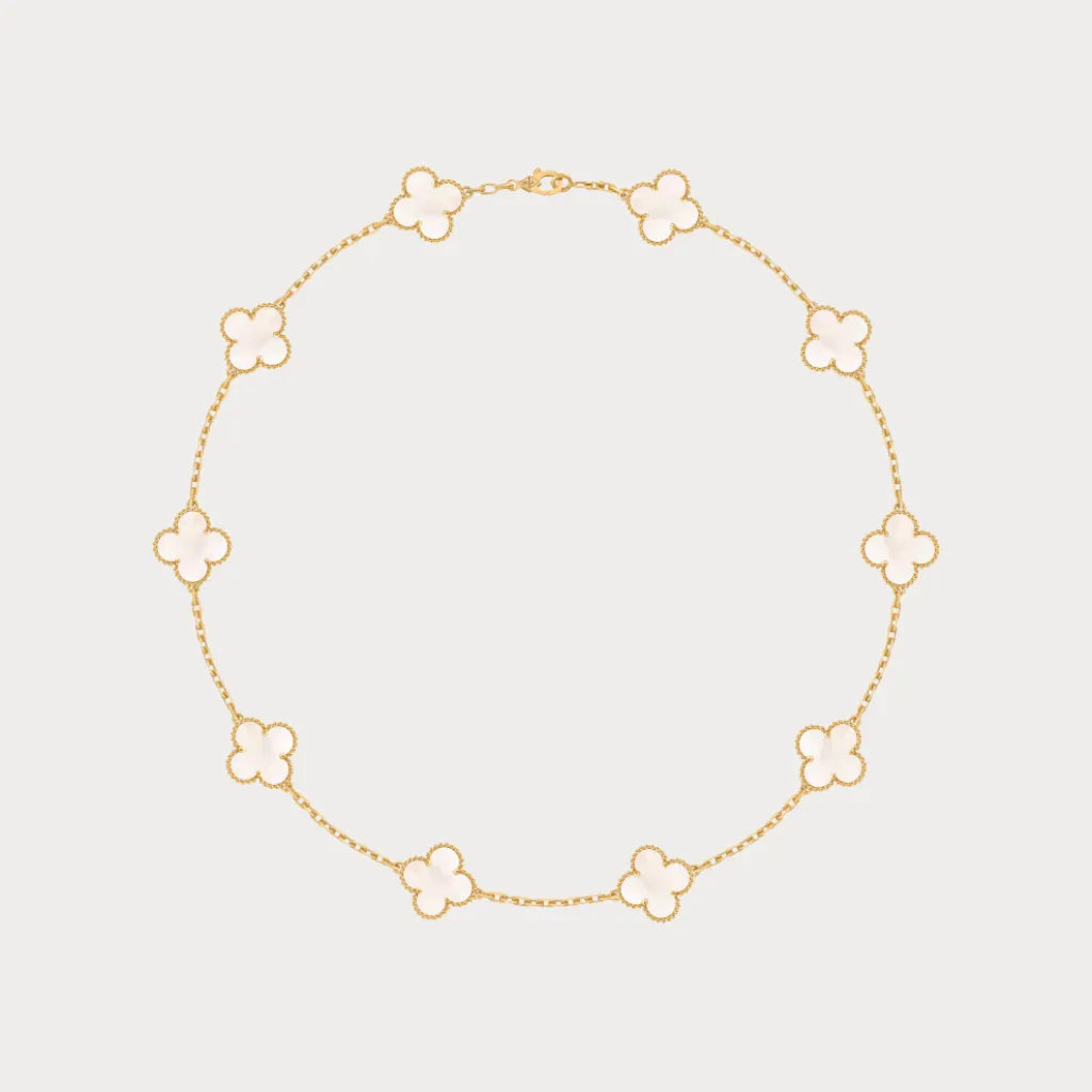 Alhambra Clover Station Chain Necklace