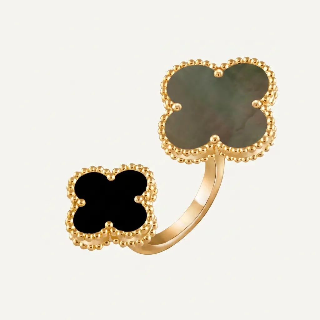 Alhambra Double Clover Open Ring