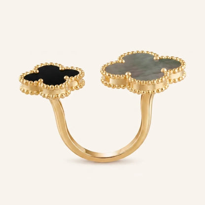 Alhambra Double Clover Open Ring