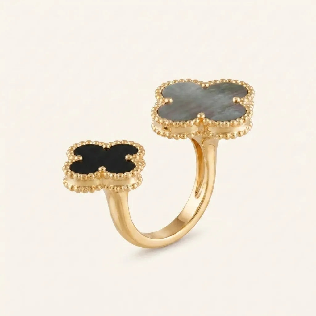 Alhambra Double Clover Open Ring