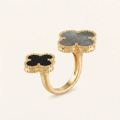 Alhambra Double Clover Open Ring