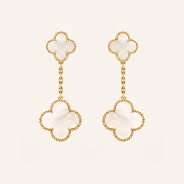 Alhambra Double Motif Drop Earrings
