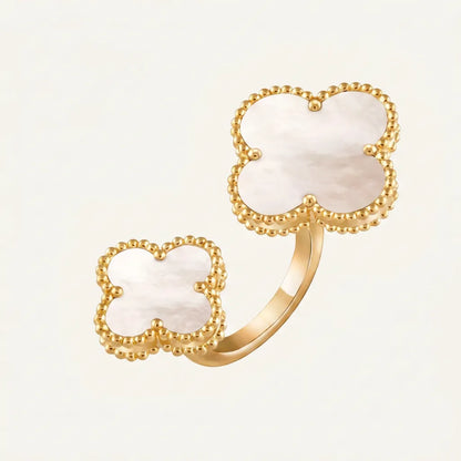Alhambra Dual Clover Wrap Ring