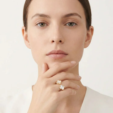 Alhambra Dual Clover Wrap Ring