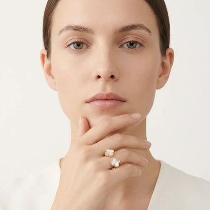 Alhambra Dual Clover Wrap Ring