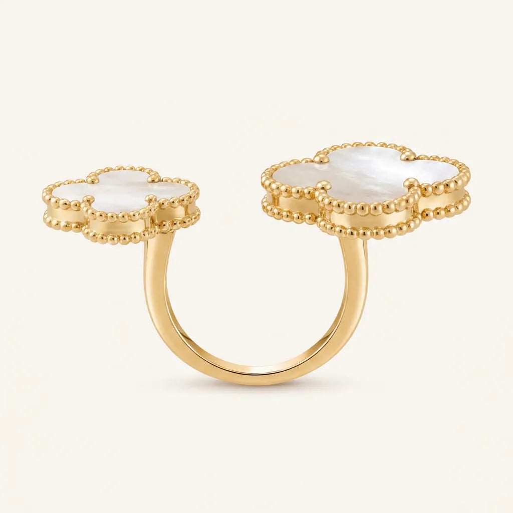 Alhambra Dual Clover Wrap Ring