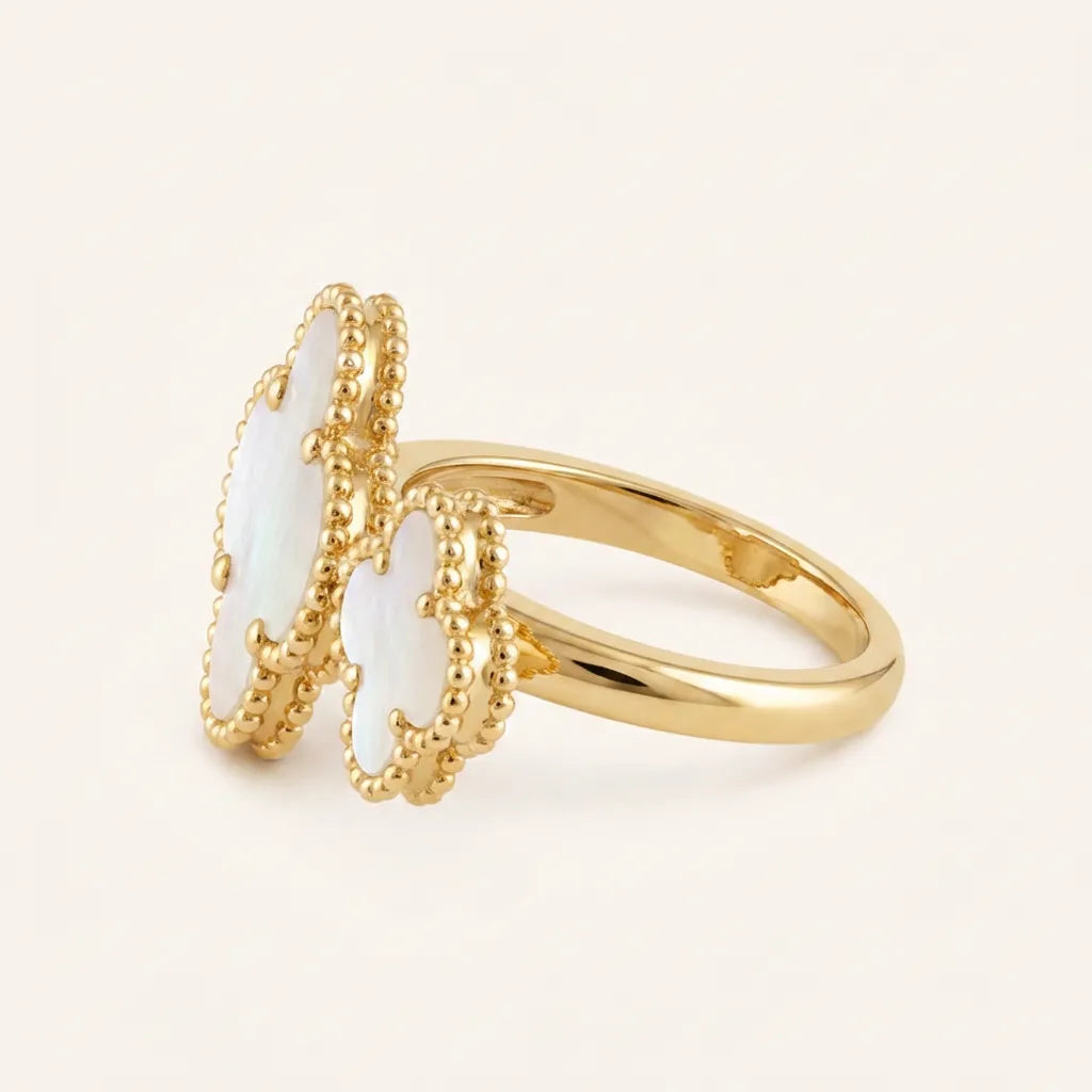 Alhambra Dual Clover Wrap Ring