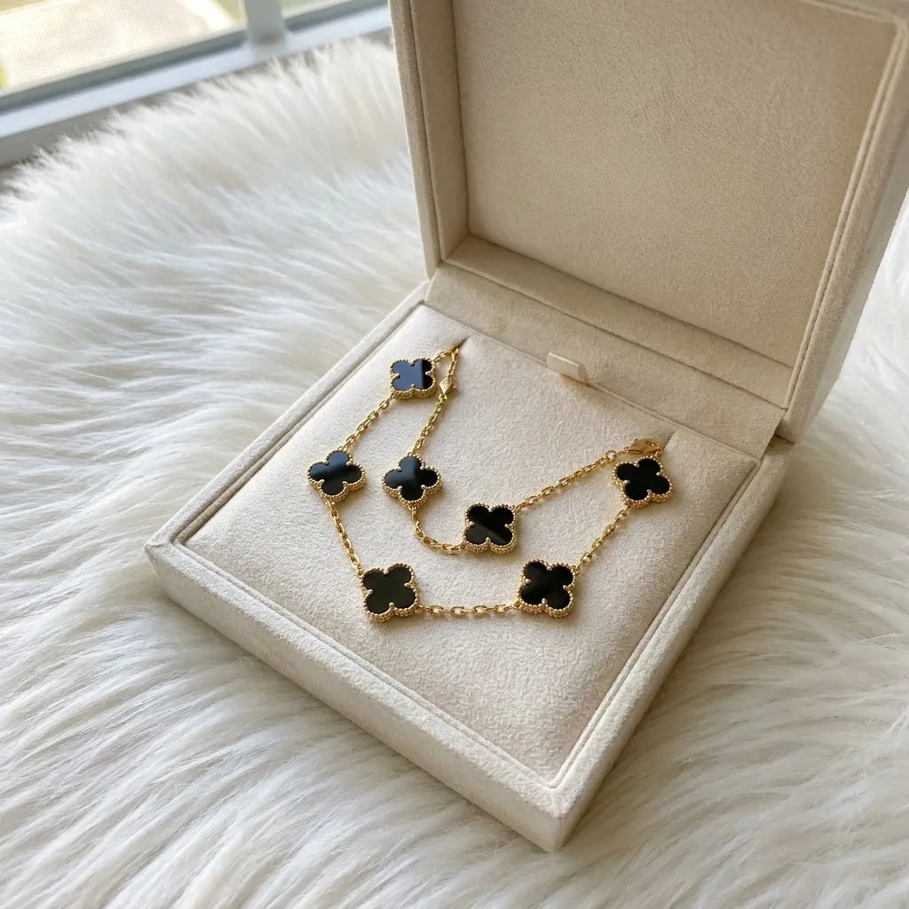 Alhambra Eclipse Motif Station Necklace