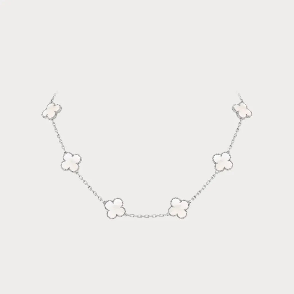 Alhambra Five Motif Link Necklace