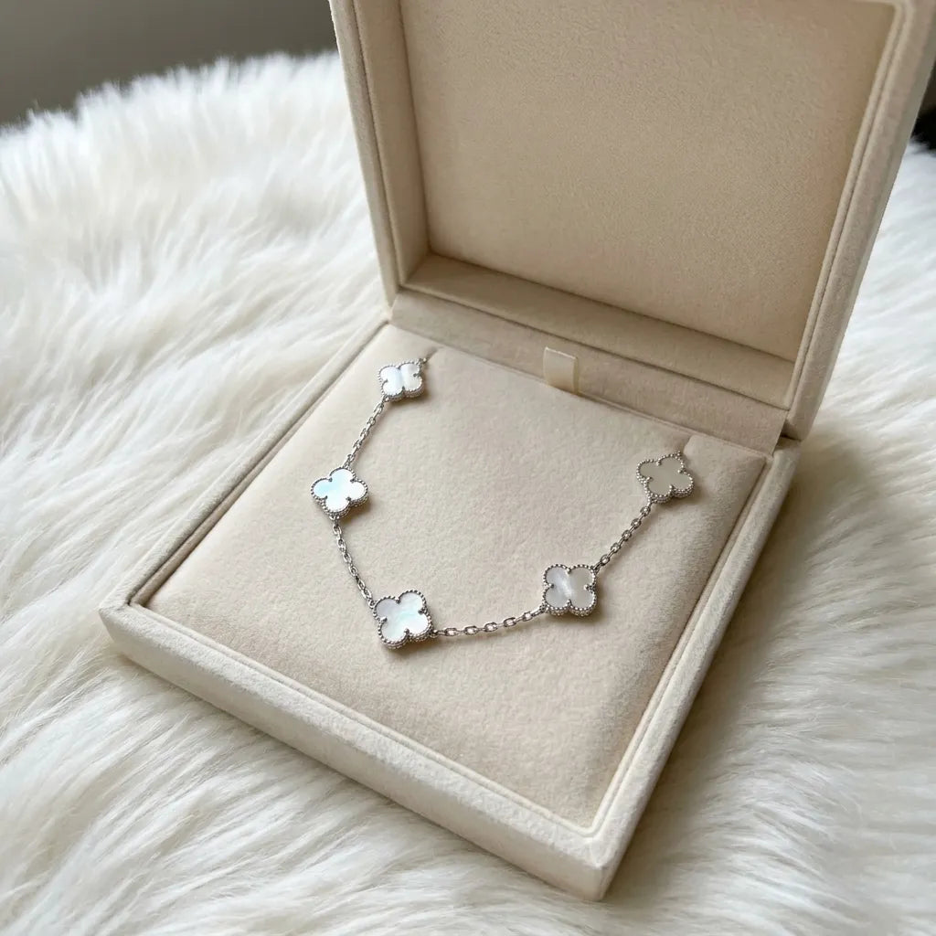 Alhambra Five Motif Link Necklace