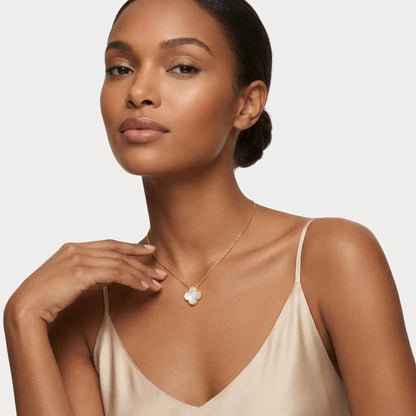 Alhambra Floral Charm Pendant Necklace