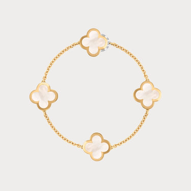 Alhambra Four-Leaf Clover Motif Bracelet