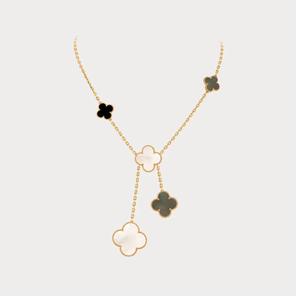 Alhambra Harmony Clover Drop Necklace