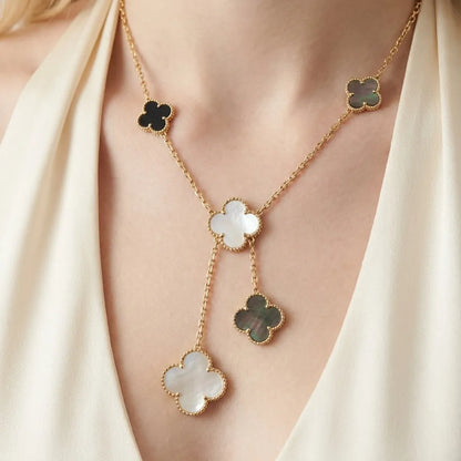 Alhambra Harmony Clover Drop Necklace