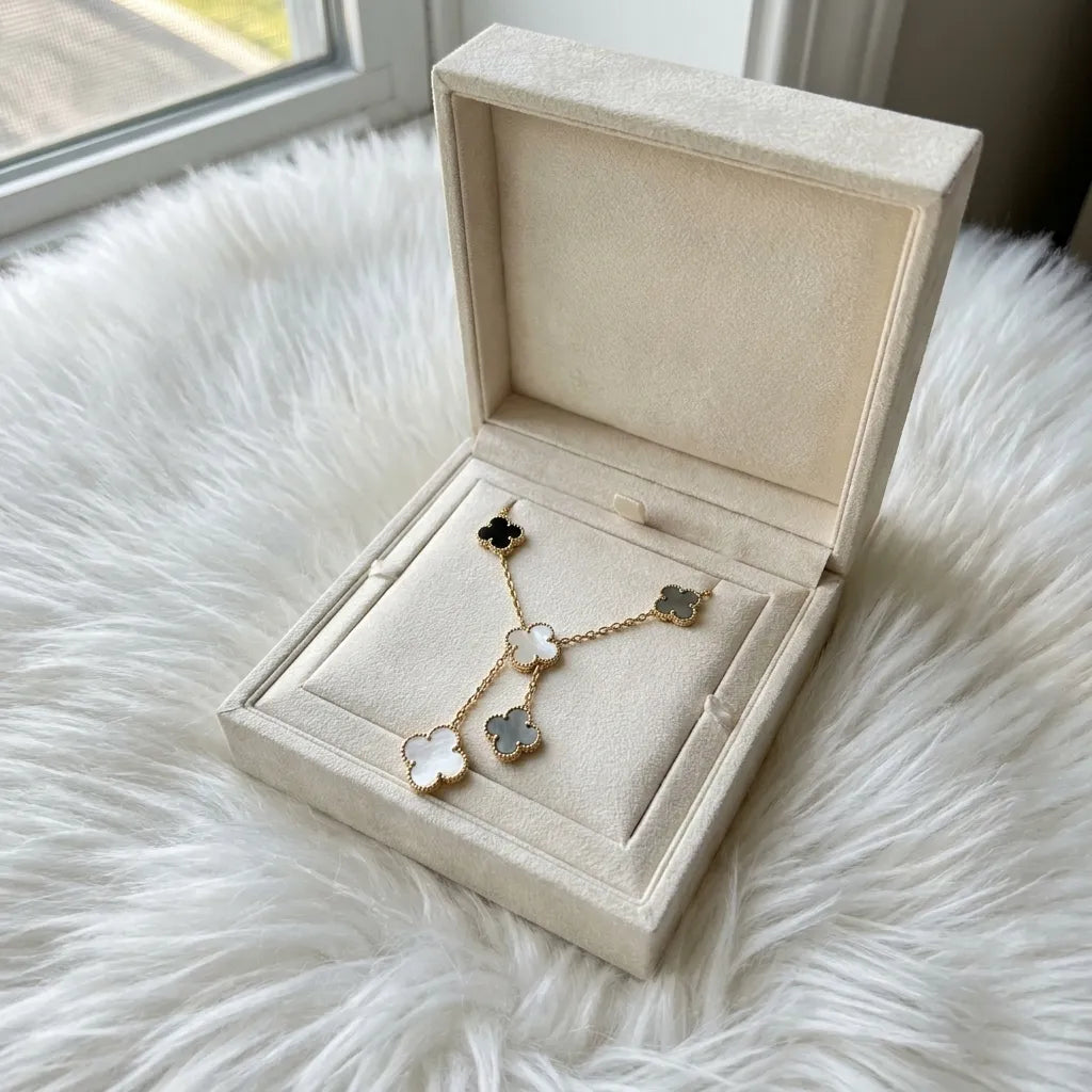Alhambra Harmony Clover Drop Necklace
