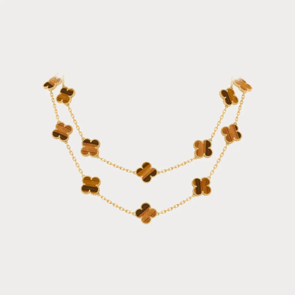 Alhambra Heritage Clover Station Necklace