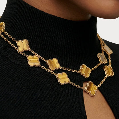 Alhambra Heritage Clover Station Necklace