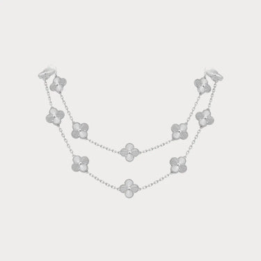 Alhambra Layered Floral Motif Necklace