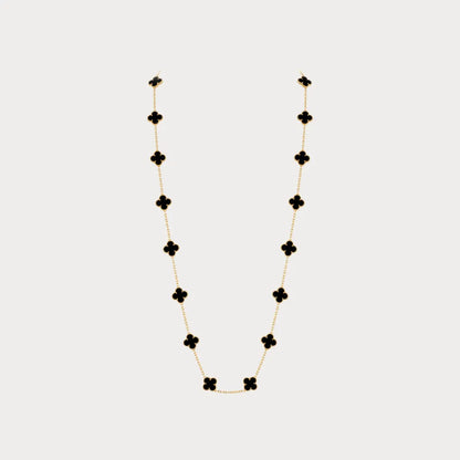 Alhambra Layered Motif Chain Necklace