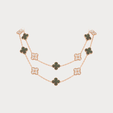 Alhambra Mixed Clover Long Necklace