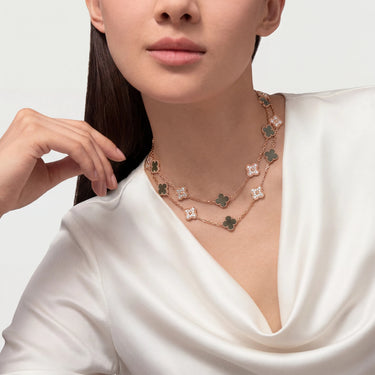 Alhambra Mixed Clover Long Necklace